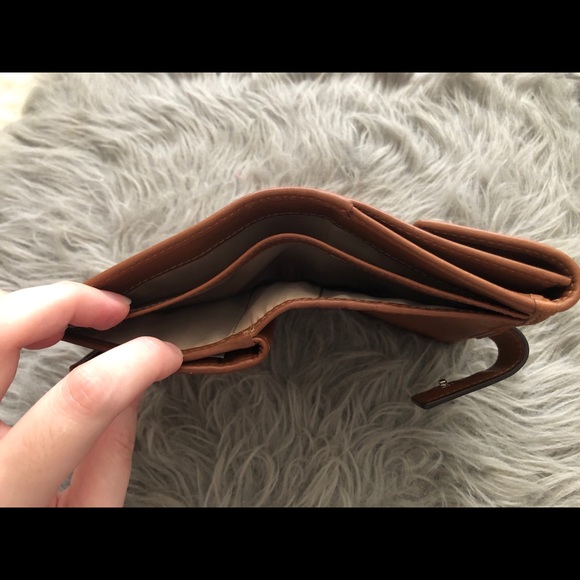 Coach Khaki Hamptons Optic French Wallet F41251 - Picture 7 of 12